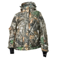 Wholesale Womens 3 in 1 Softshell Seam Sealed Waterproof Camo Hunting Jacket